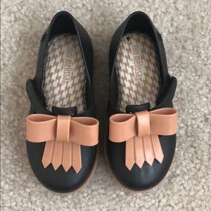 Black and Tan mini Melissa
